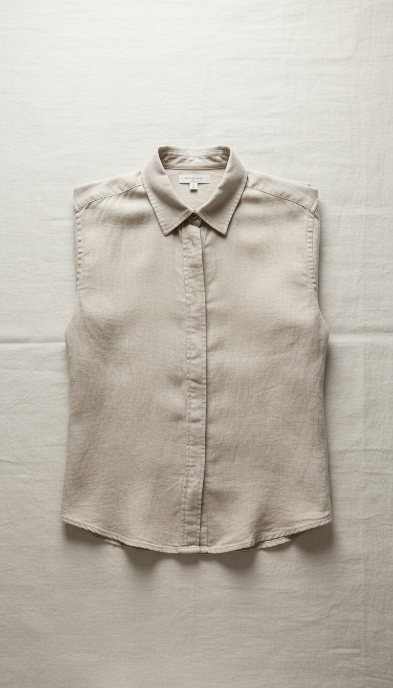 Relaxed Oat Linen Shirt