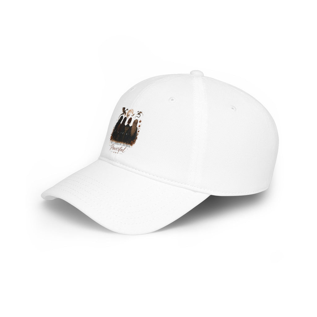 Not the damsel hat | Fantasy Reader Hat | Strong Female Character baseball Cap — Strong Woman Illustration
