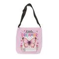 Little Dreamer Adjustable Tote Bag — Personalized Butterfly School Bag