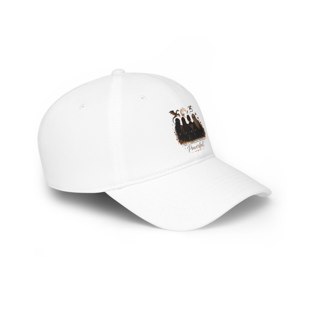 Not the damsel hat | Fantasy Reader Hat | Strong Female Character baseball Cap — Strong Woman Illustration