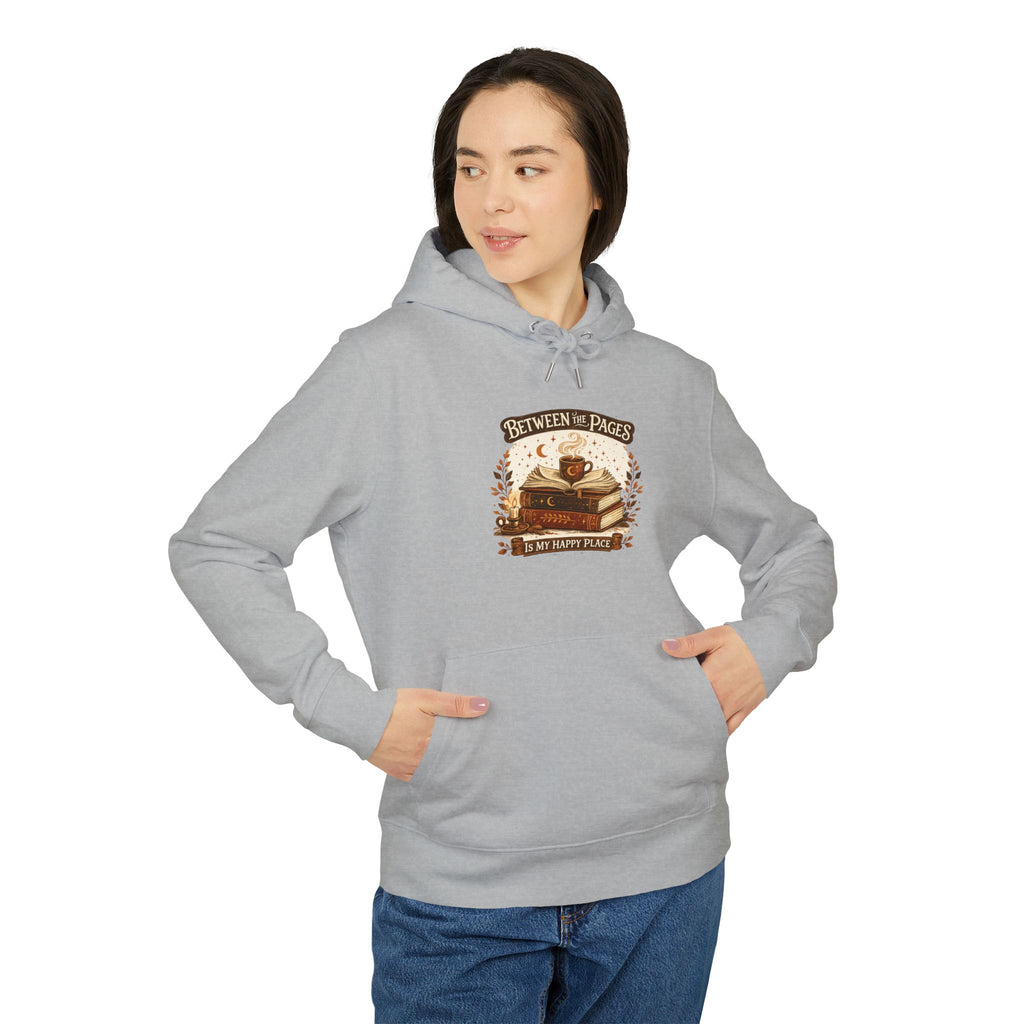 Book Lover Hoodie — "Between the Pages" Cozy Reading Pullover
