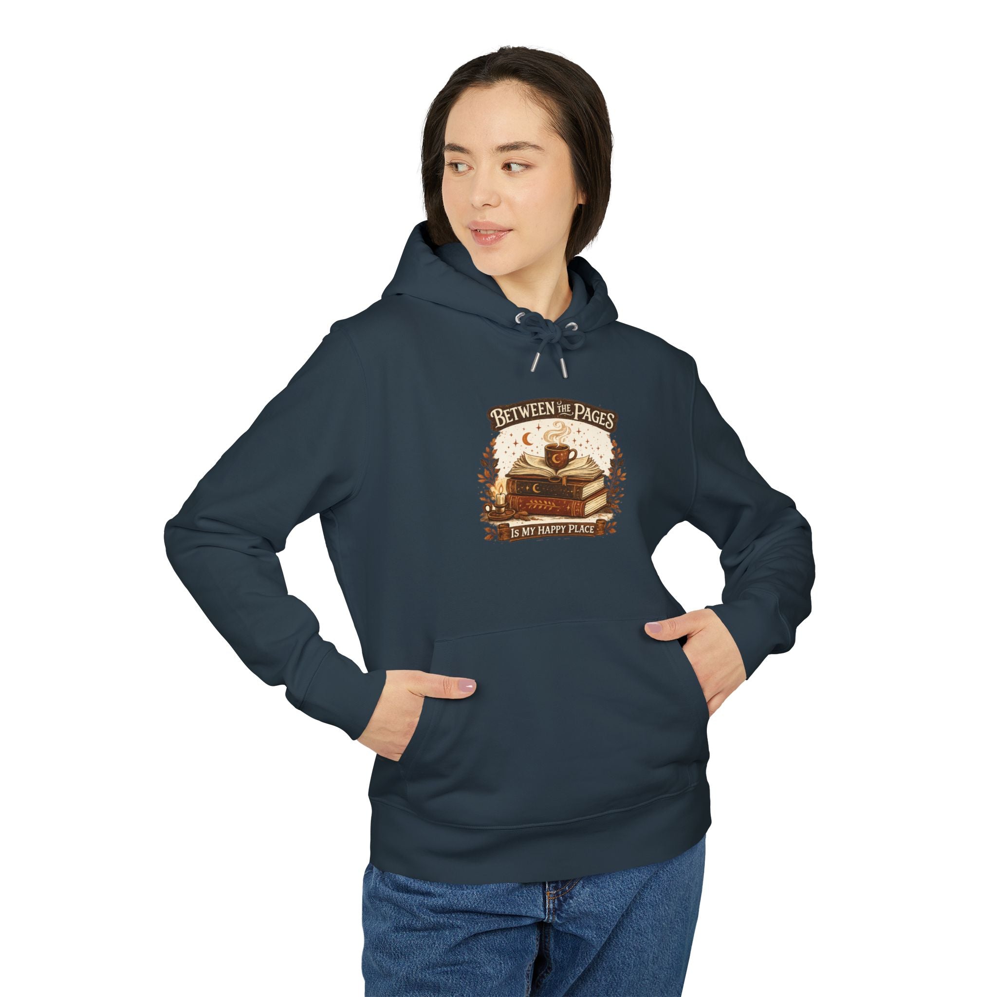 Book Lover Hoodie — "Between the Pages" Cozy Reading Pullover