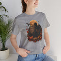 Full Moon & Pumpkins Tee — Autumn Gothic Romantasy Shirt