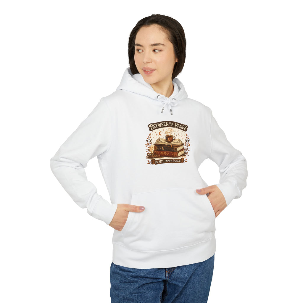 Book Lover Hoodie — "Between the Pages" Cozy Reading Pullover