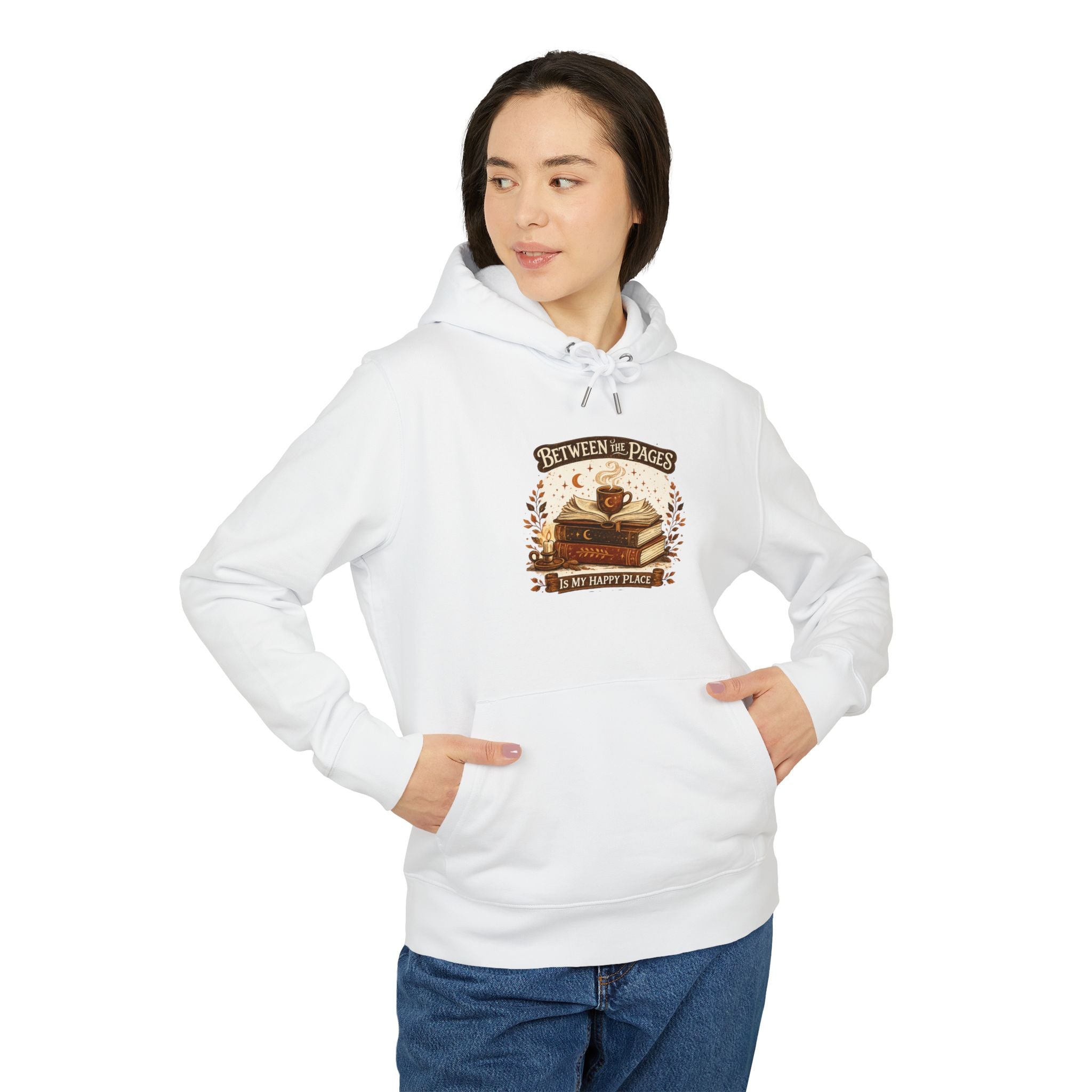 Book Lover Hoodie — "Between the Pages" Cozy Reading Pullover