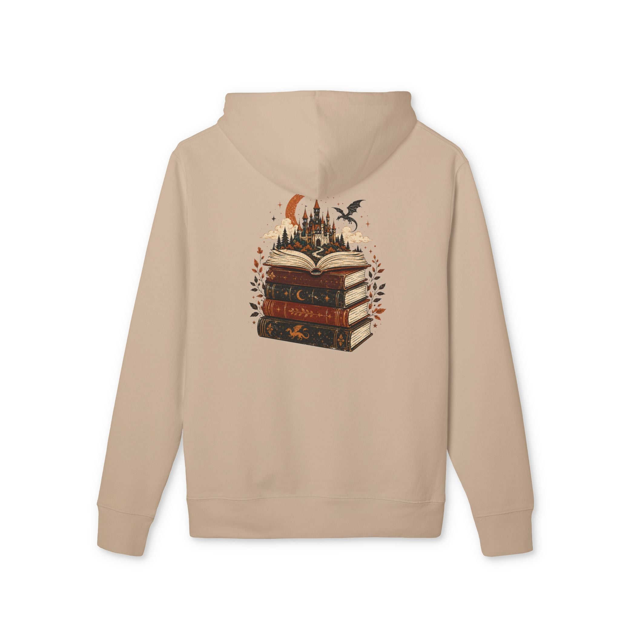 Book Lover Hoodie — "Between the Pages" Cozy Reading Pullover