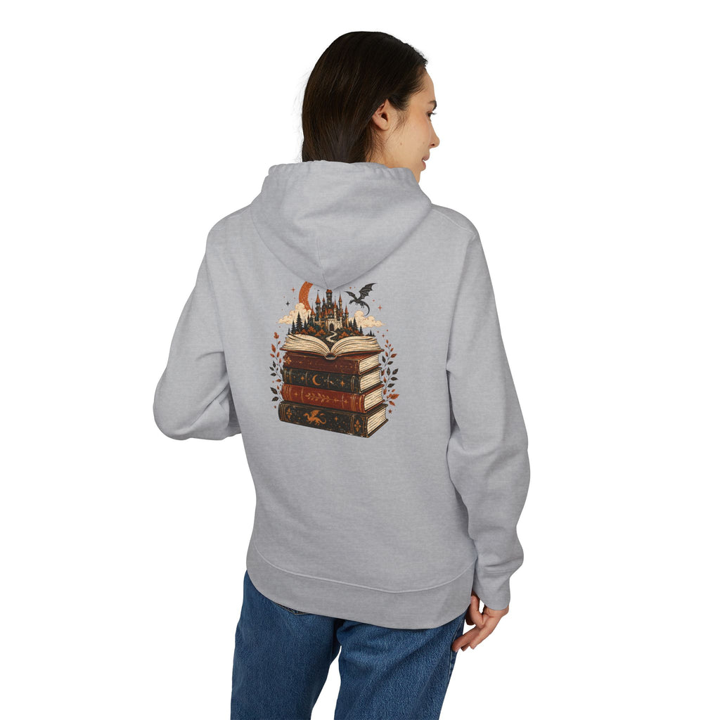 Book Lover Hoodie — "Between the Pages" Cozy Reading Pullover