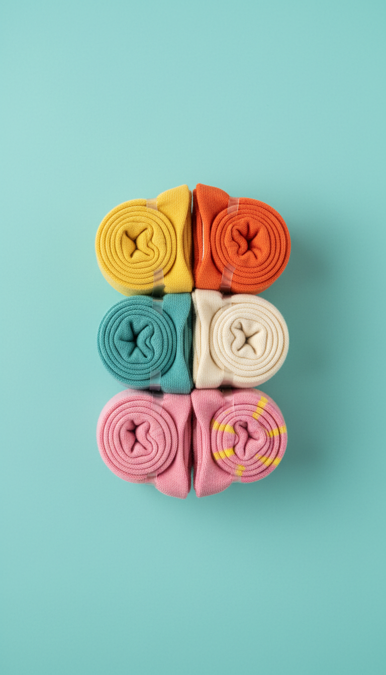 Cotton kids’ socks multi-pack