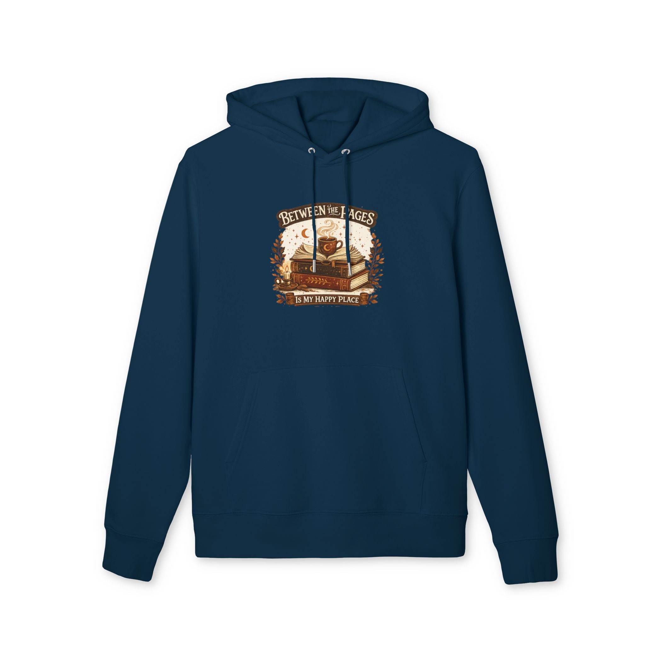 Book Lover Hoodie — "Between the Pages" Cozy Reading Pullover